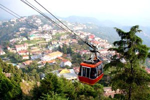 Cable car ride in uttarakhand